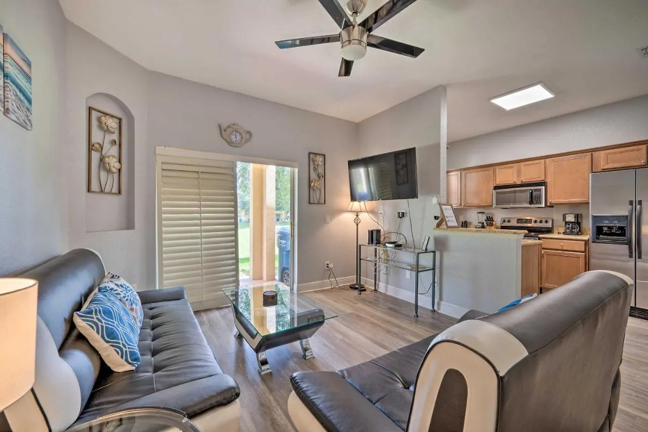 別荘 Sunny Resort Townhome About 9 Mi To Disney World! ダベンポート